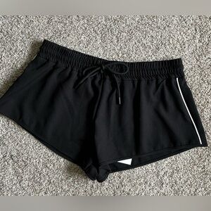 NWT Zara Pipe Sided Lined Shorts